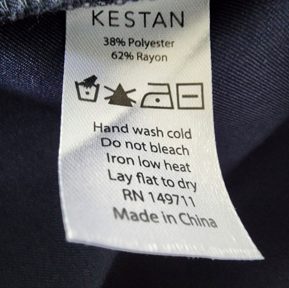 *NWT* KESTON | Navy Blue Women's Midi Dress | Medium - Picture 3 of 4